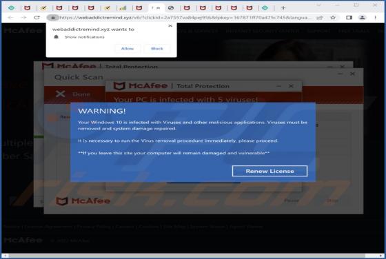 Webaddictremind.xyz Ads