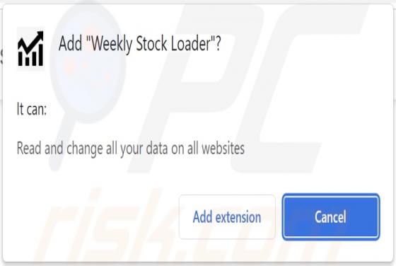 Weekly Stock Loader Adware