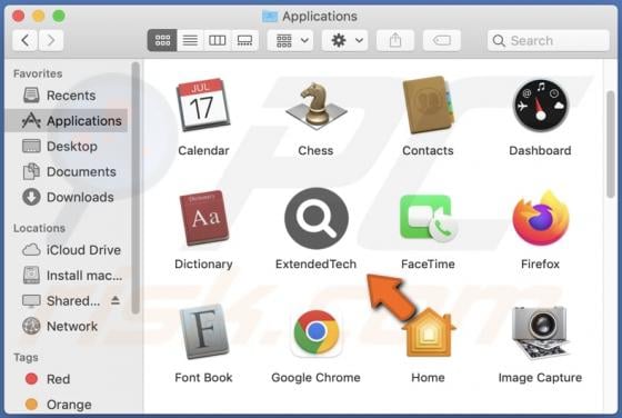 ExtendedTech Adware (Mac)