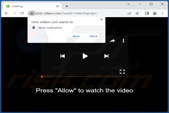 Click-video*.com Ads