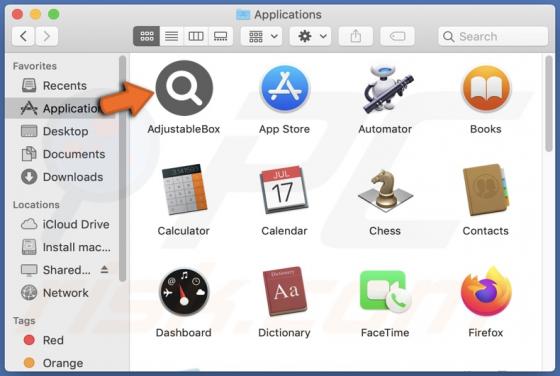 AdjustableBox Adware (Mac)