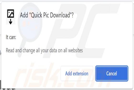 Quick Pic Download Adware