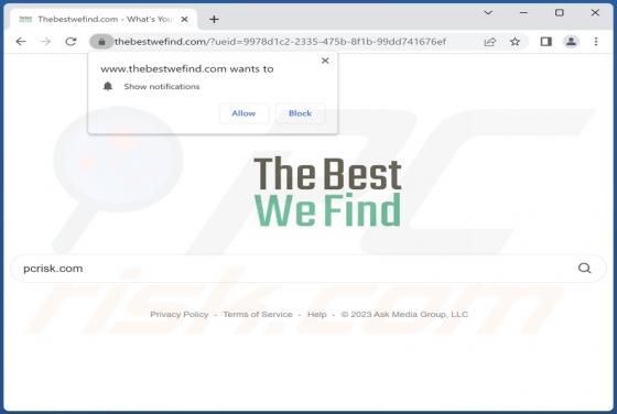 Thebestwefind.com Redirect