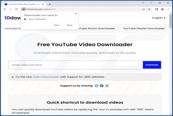 10downloader.com Ads