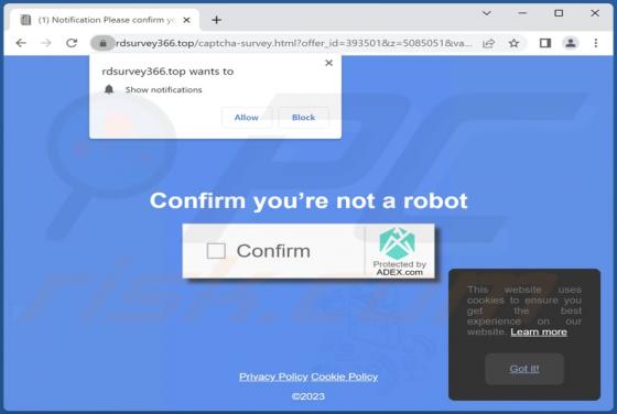 Rdsurvey366.top Ads