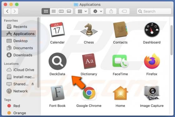 DeckData Adware (Mac)