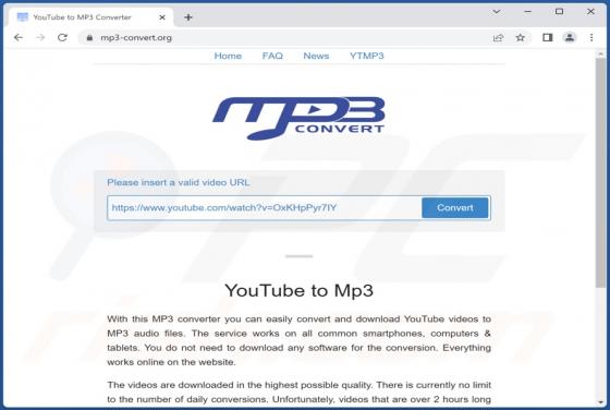 Mp3-convert.org Ads