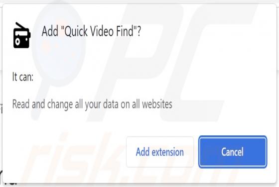 Quick Video Find Adware