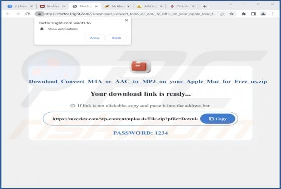 Factor1right.com Ads