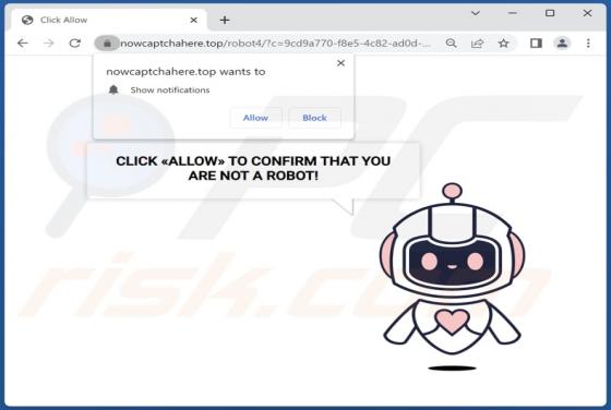Nowcaptchahere.top Ads