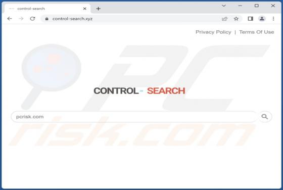 Control-search.xyz Redirect