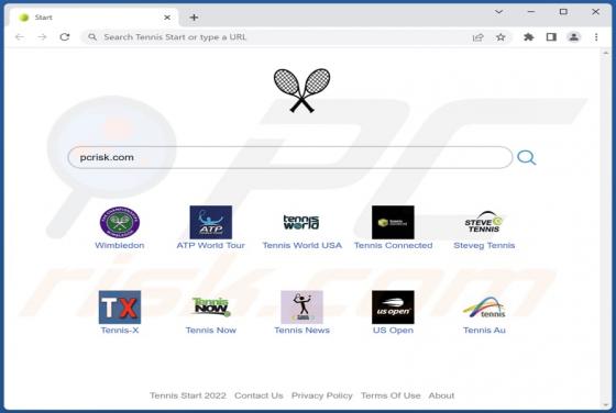 Tennis Start Browser Hijacker