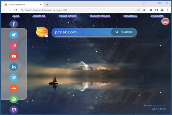 Cosmos Extension Browser Hijacker