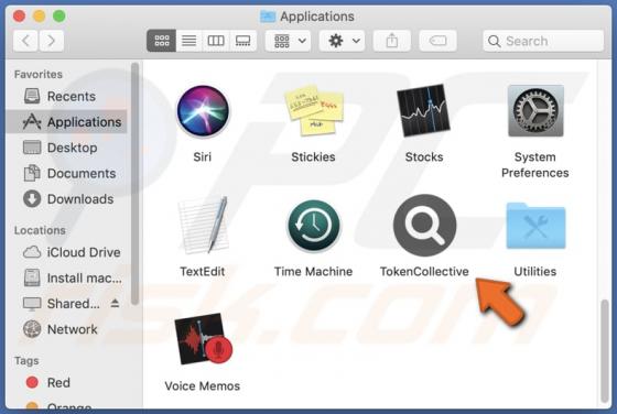TokenCollective Adware (Mac)