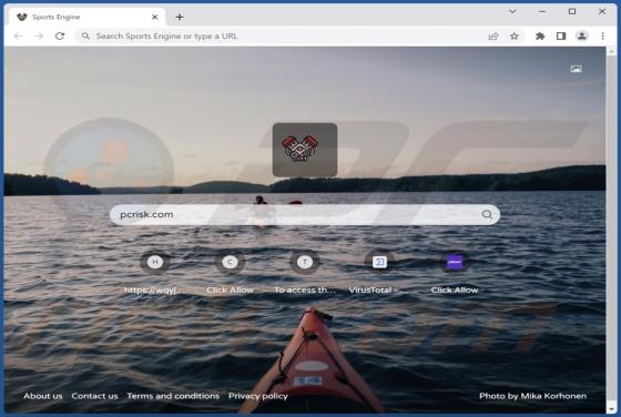 Sport Engine Browser Hijacker