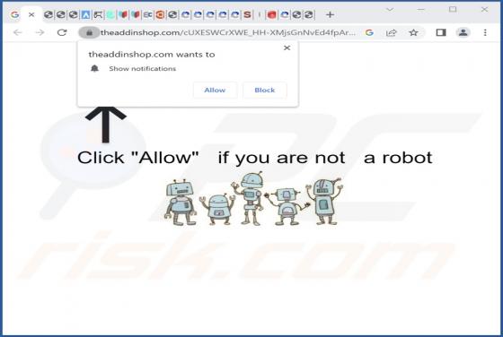 Theaddinshop.com Ads