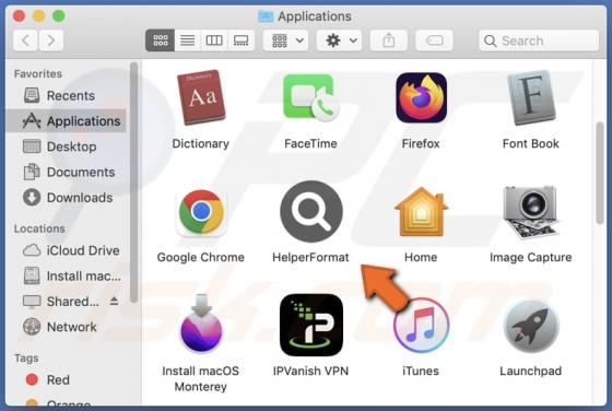 HelperFormat Adware (Mac)