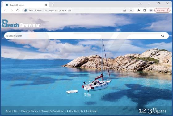 Beach Browser Browser Hijacker