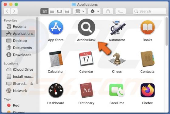 ArchiveTask Adware (Mac)