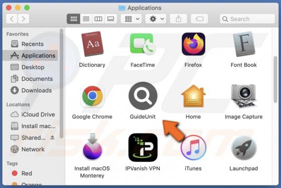 GuideUnit Adware (Mac)