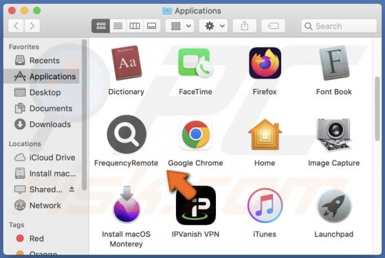 FrequencyRemote Adware (Mac)