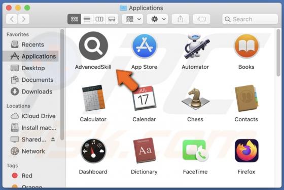 AdvancedSkill Adware (Mac)