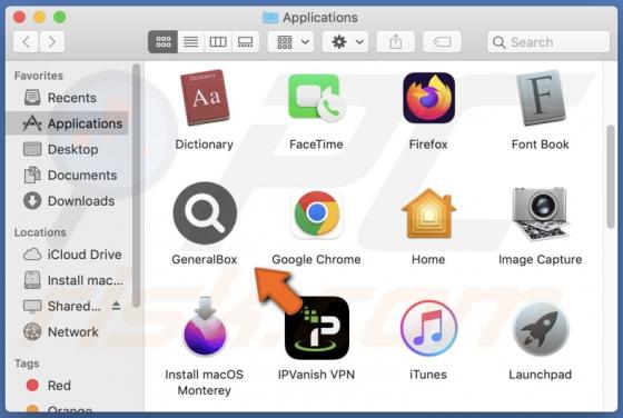 GeneralBox Adware (Mac)
