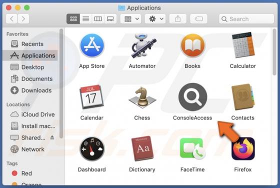 ConsoleAccess Adware (Mac)