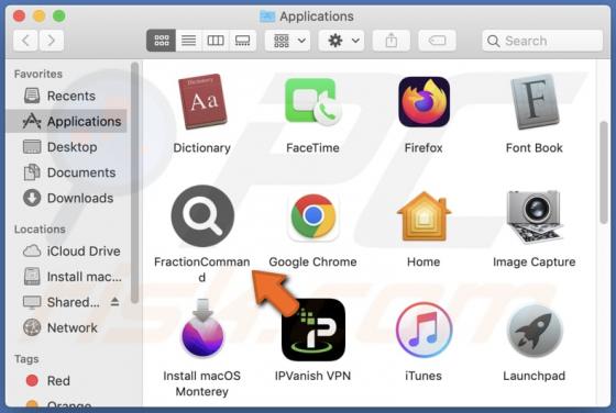 FractionCommand Adware (Mac)
