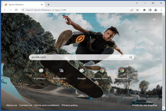 Sports Madness Browser Hijacker