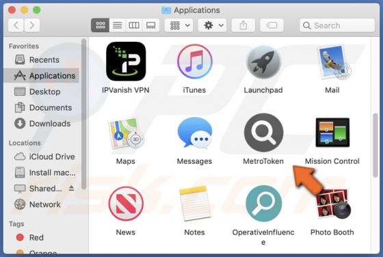 MetroToken Adware (Mac)