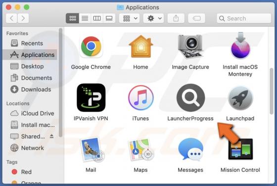 LauncherProgress Adware (Mac)