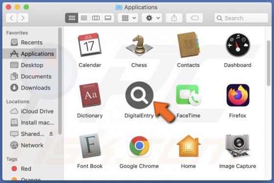 DigitalEntry Adware (Mac)