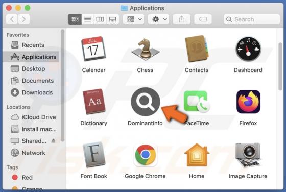 DominantInfo Adware (Mac)