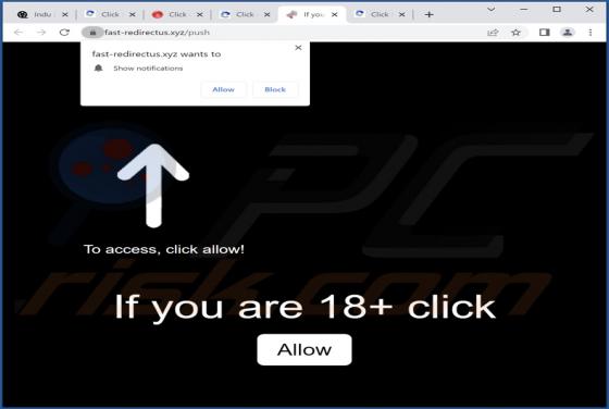 Fast-redirectus.xyz Ads