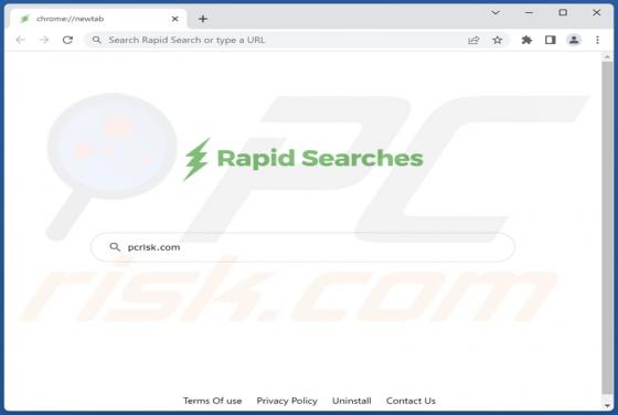 Rapid Search Browser Hijacker