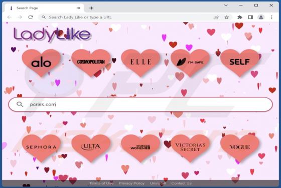 Lady Like Browser Hijacker