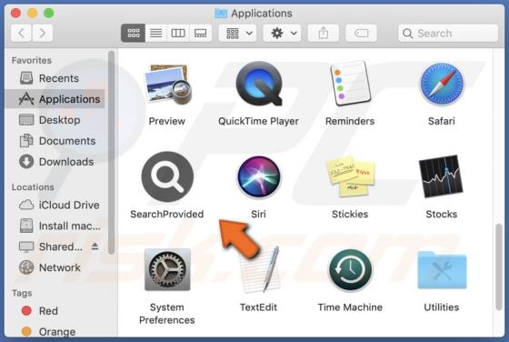 SearchProvided Adware (Mac)