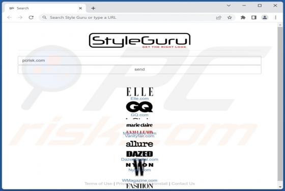 Style Guru Browser Hijacker
