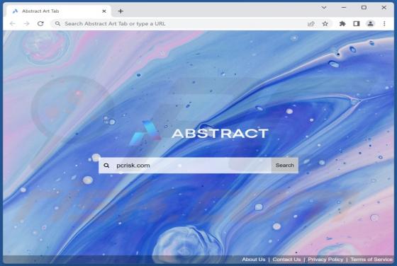 Abstract Art Tab Browser Hijacker