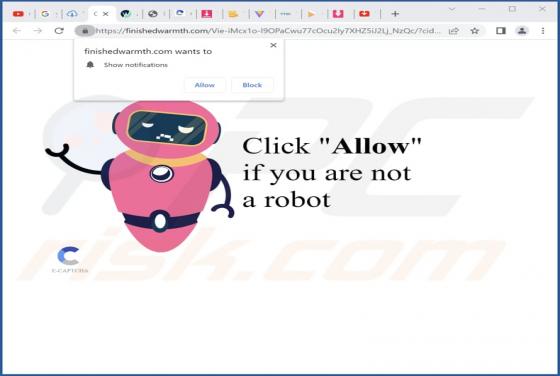 Finishedwarmth.com Ads