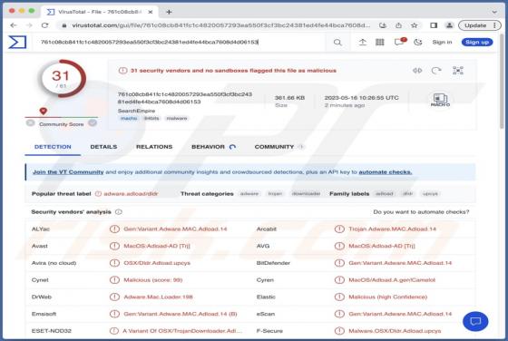 SearchEmpire Adware (Mac)