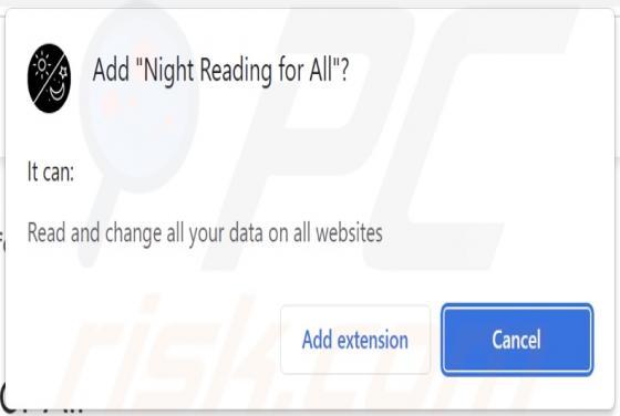 Night Reading For All Adware