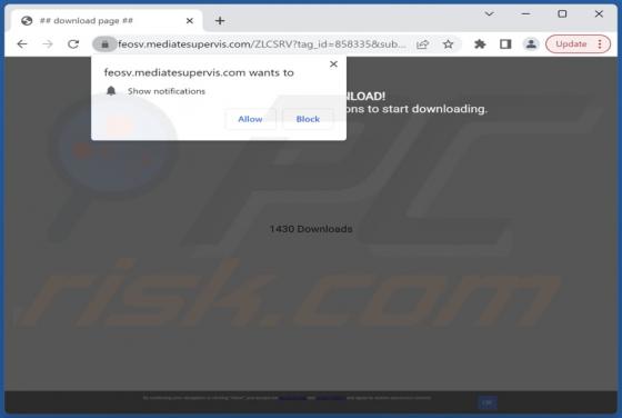 Mediatesupervis.com Ads