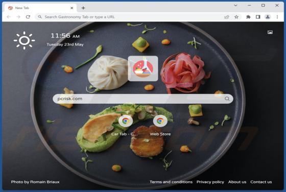 Gastronomy Tab Browser Hijacker