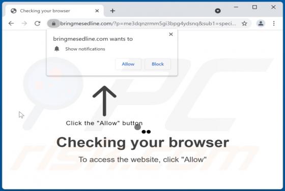 Bringmesedline.com Ads
