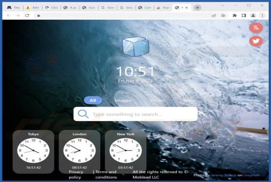 Kryopage Browser Hijacker