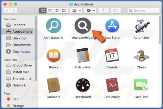 AnalyzeHelper Adware (Mac)