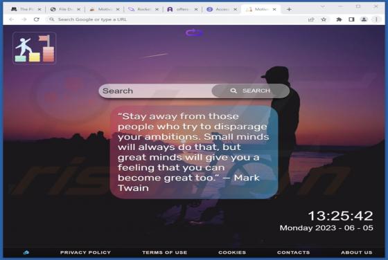 Motivational Quotes Browser Hijacker