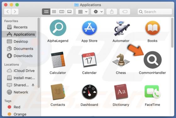 CommonHandler Adware (Mac)